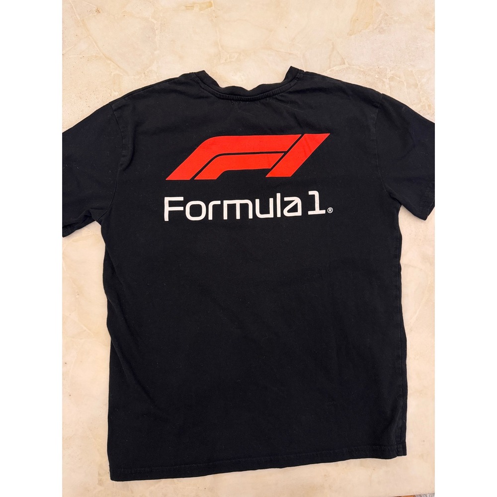 Formula 1 Racing Division Graphic T-Shirt Mens XL Black Hybrid Apparel F1 Logo